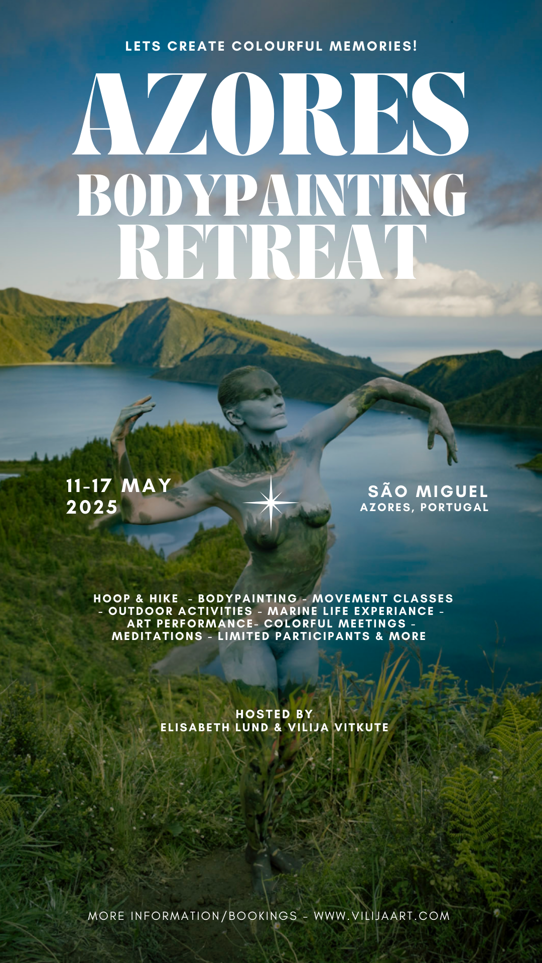 AZORES: Bodypainting Retreat